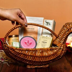 Swan of Gratitude- Wellness gift basket